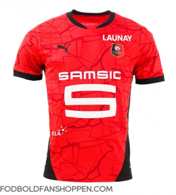 Stade Rennais Ludovic Blas #11 Hjemmebanetrøje 2024-25 Kortærmet